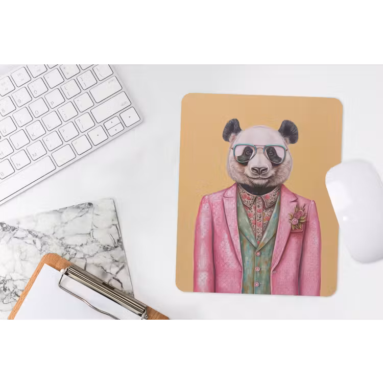Muismat - Panda - Pak - Zonnebril - Blauw — 4