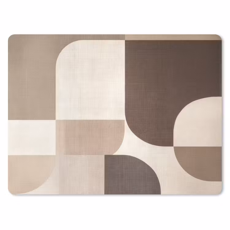 Muismat - Geometrisch - Geweven structuur - Modern — 1