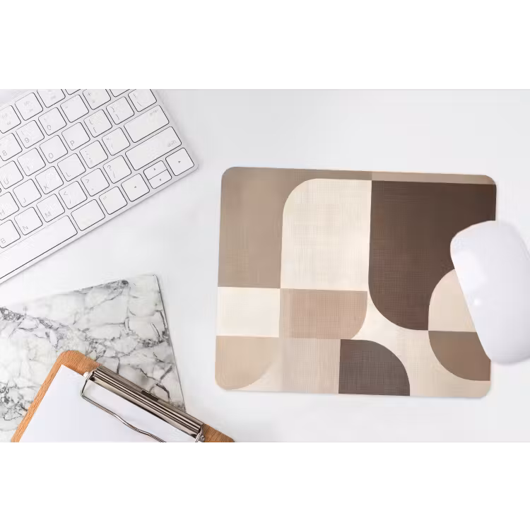 Muismat - Geometrisch - Geweven structuur - Modern — 2