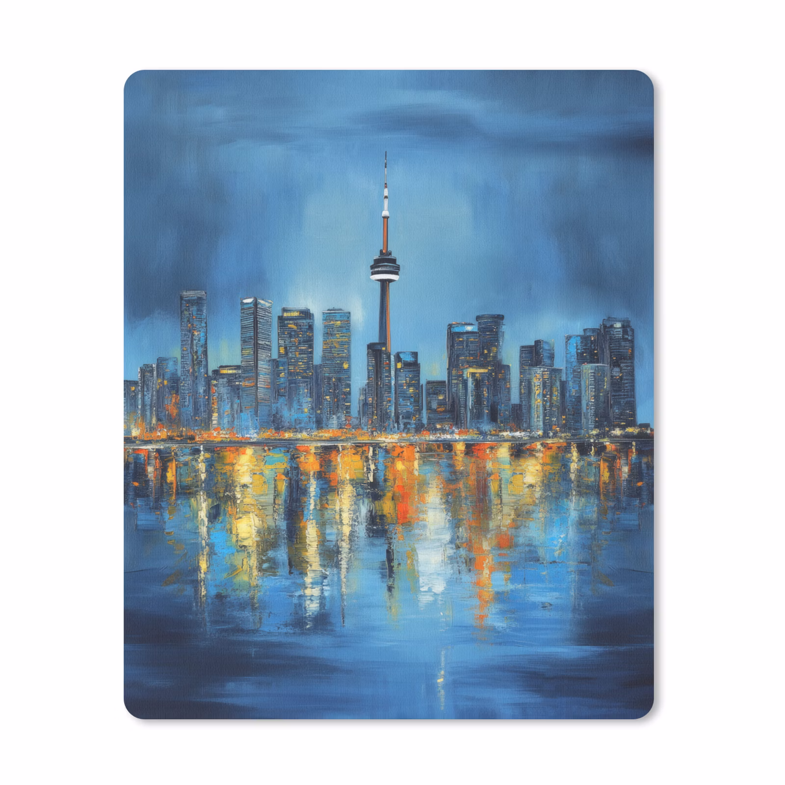 Muismat - Skyline Toronto - Water - Stadslichten - Toren — 1