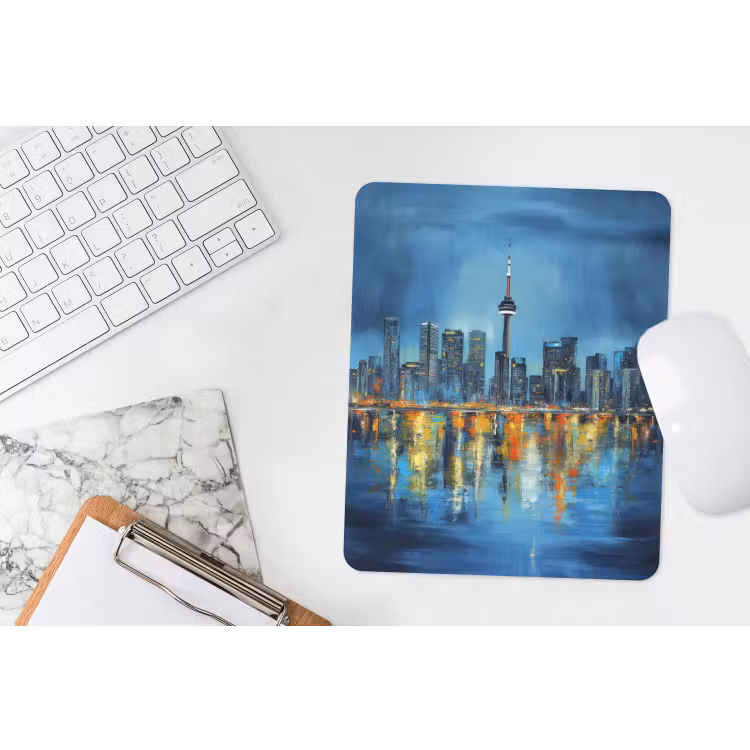 Muismat - Skyline Toronto - Water - Stadslichten - Toren — 4