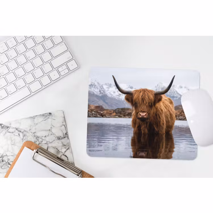 Muismat - Schotse hooglander - Bruin - Water — 2