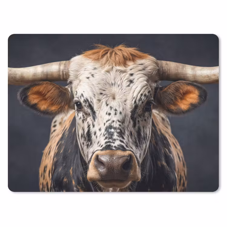 Muismat - Stier - Kleurrijk - Hoorns — 1
