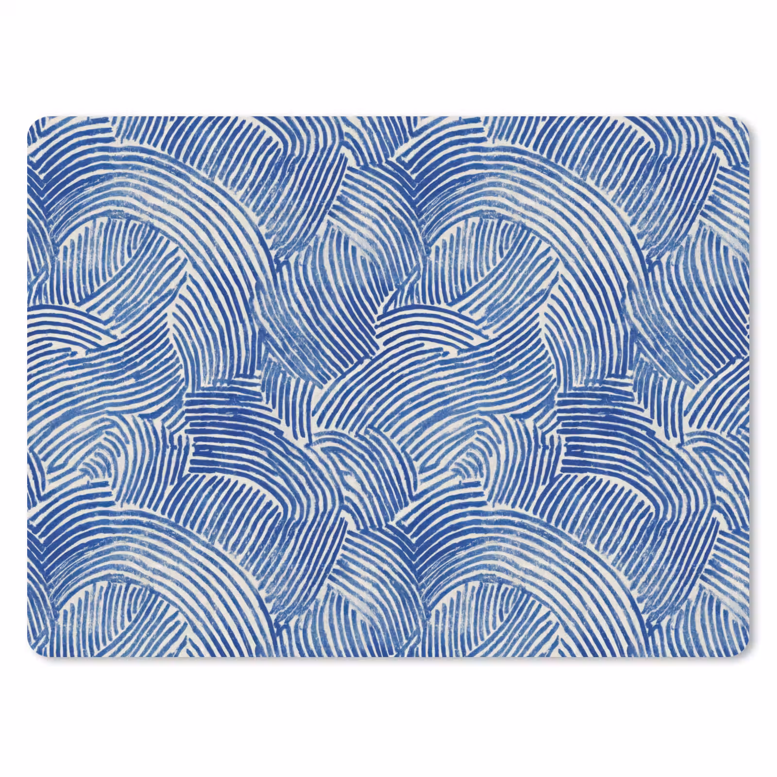 Muismat - Modern - Abstract - Blauw — 1