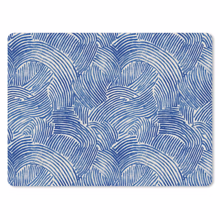 Muismat - Modern - Abstract - Blauw — 1