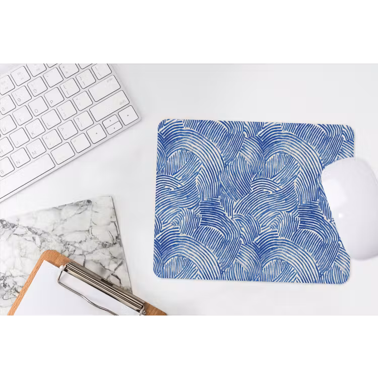 Muismat - Modern - Abstract - Blauw — 2
