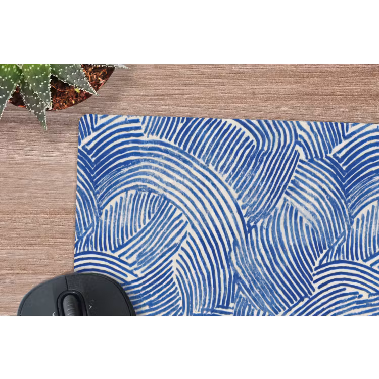 Muismat - Modern - Abstract - Blauw — 4