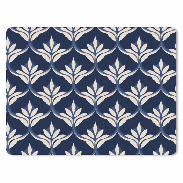 Muismat - Modern - Ontwerp - Blauw — 1