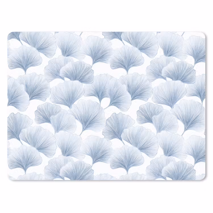 Muismat - Waaier - Modern - Blauw — 1
