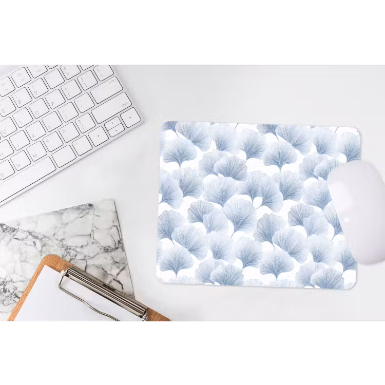 Muismat - Waaier - Modern - Blauw — 2