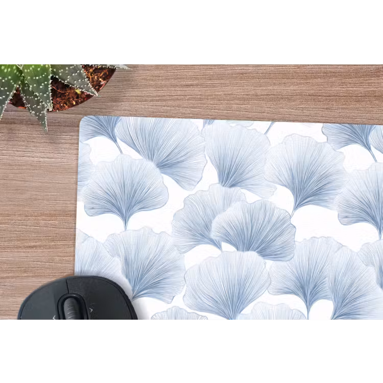 Muismat - Waaier - Modern - Blauw — 4