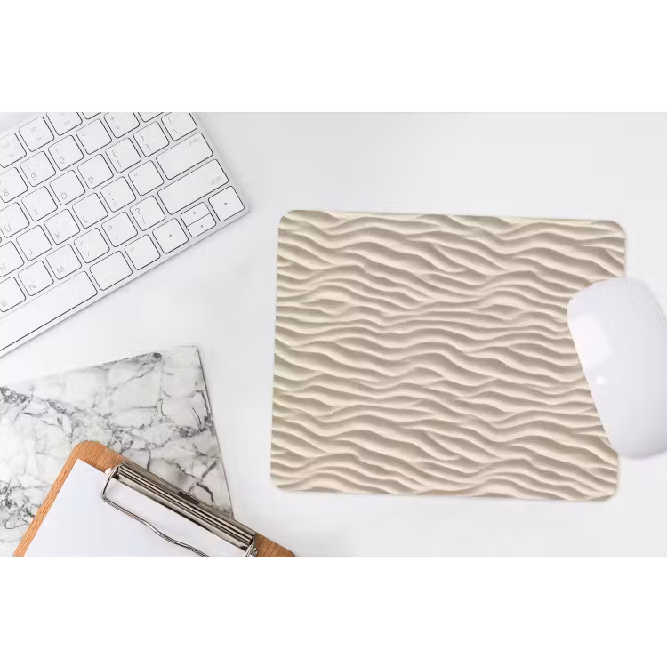 Muismat - Zand - Golven - Beige — 2