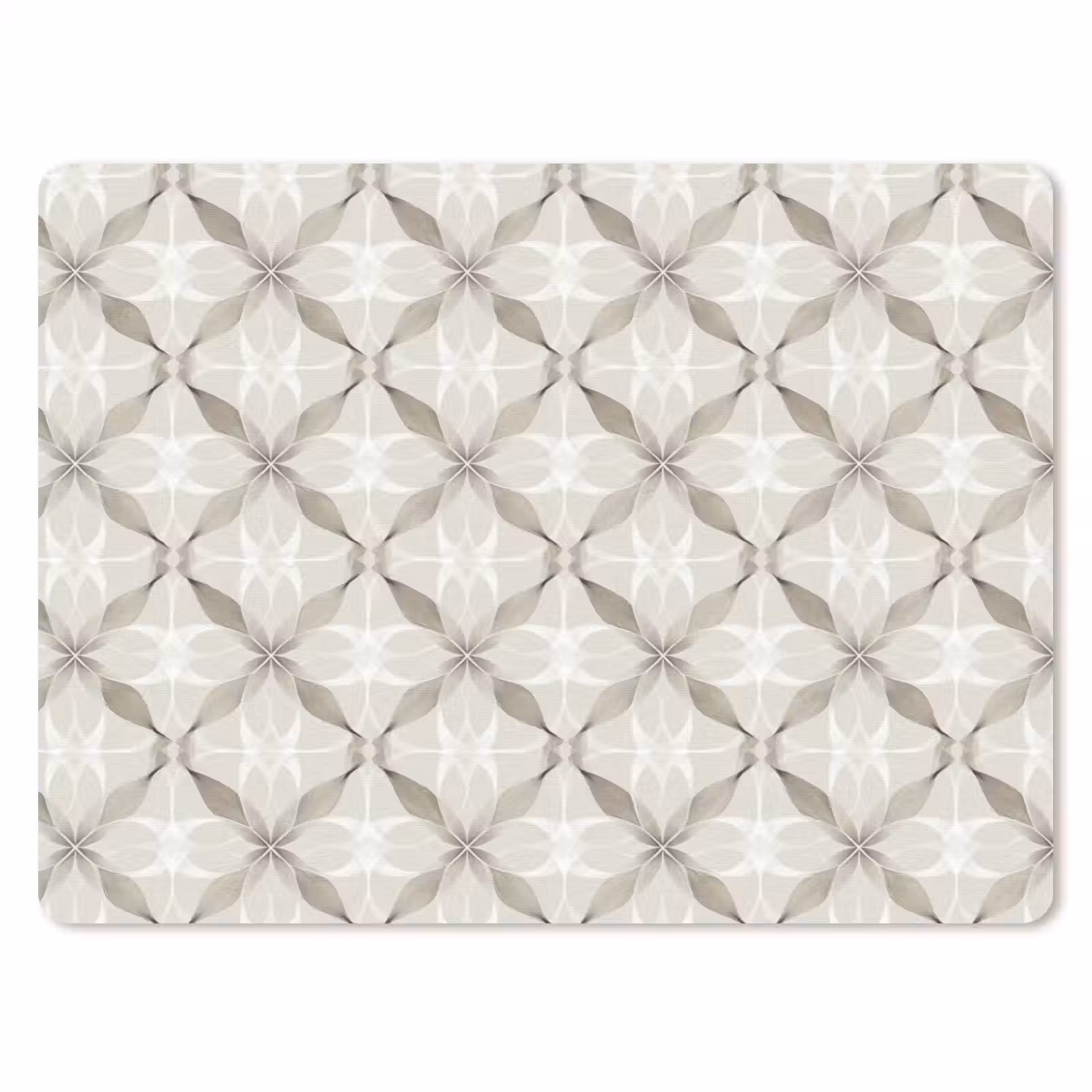 Muismat - Grafisch - Patroon - Grijs — 1