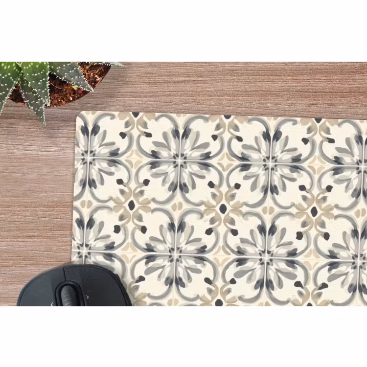 Muismat - Floraal - Patroon - Kleurrijk — 4