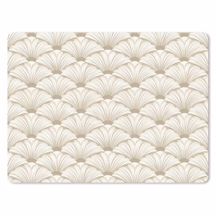 Muismat - Klassiek - Art - Beige — 1