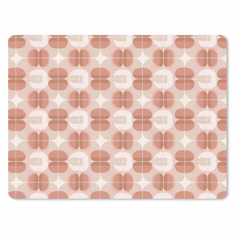 Muismat - Retro - Klassiek - Roze — 1