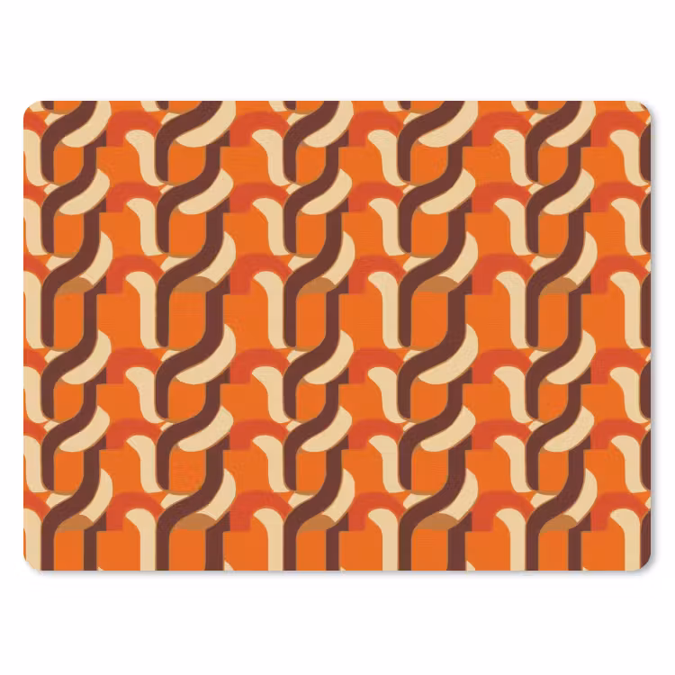 Muismat - Retro - Modern - Kleurrijk — 1