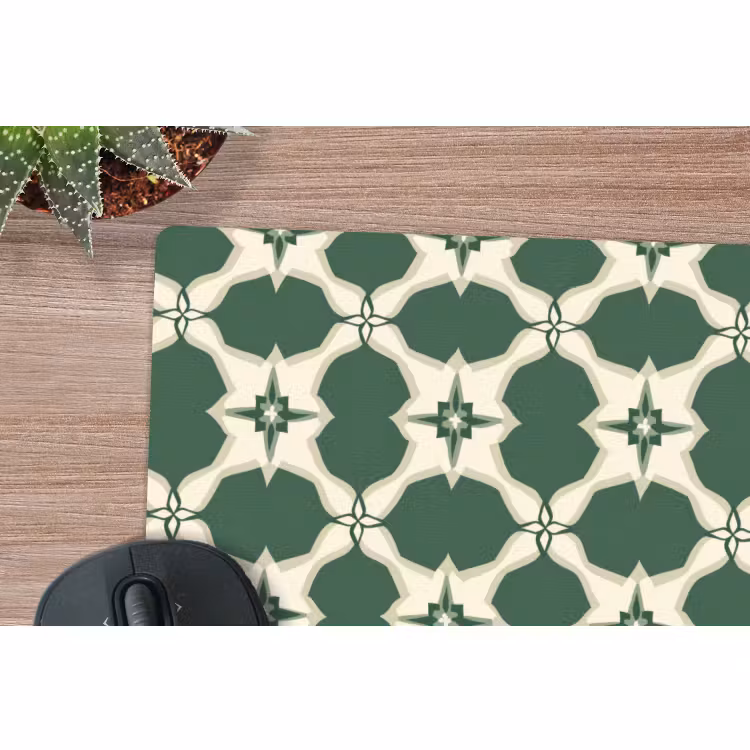 Muismat - Tegel - Klassiek - Groen — 4