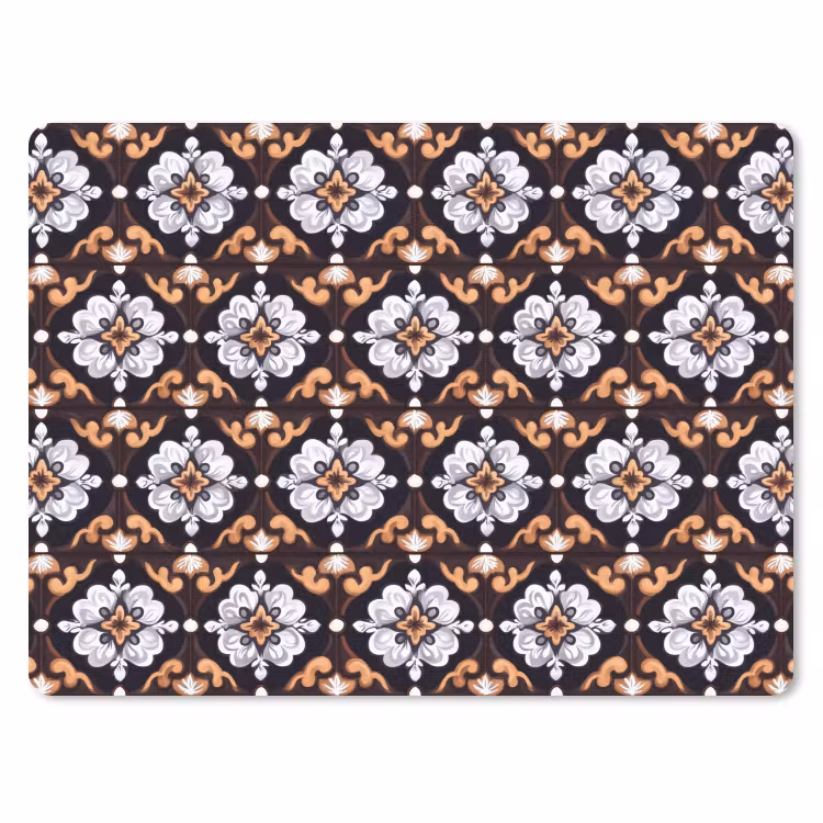 Muismat - traditioneel - Element - Kleurrijk — 1