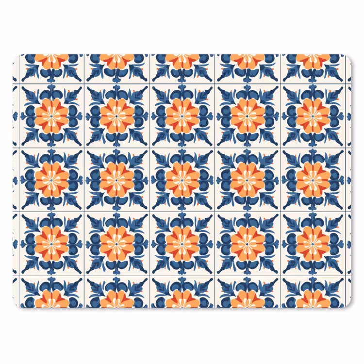 Muismat - Traditioneel - Tegel - Oranje — 1