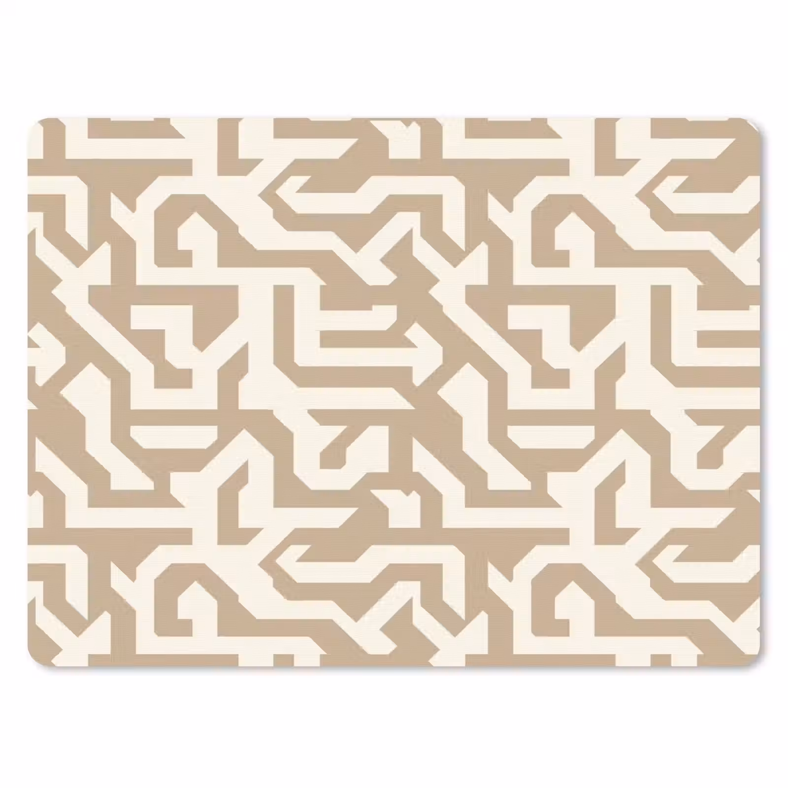 Muismat - Modern - Abstract - Beige — 1