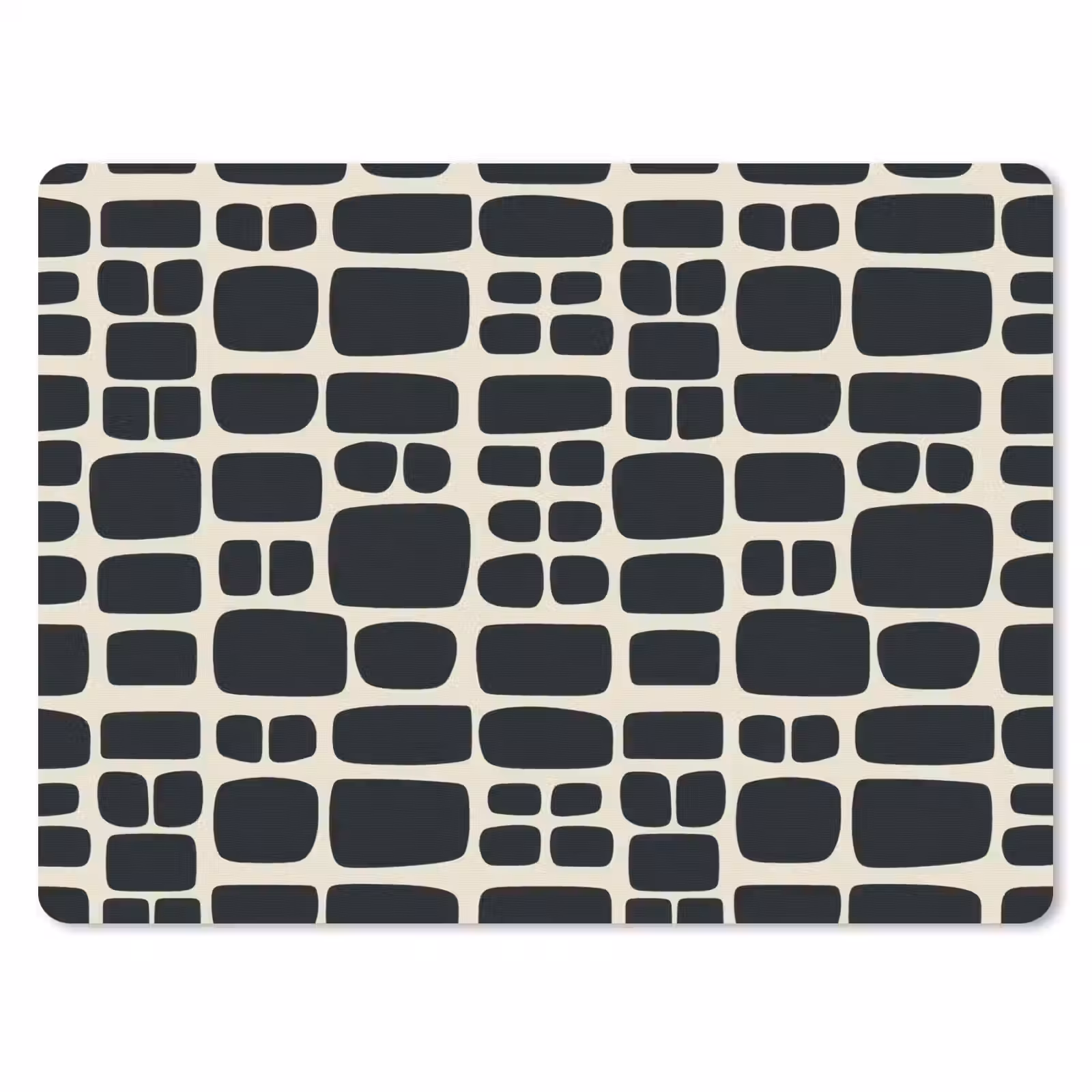 Muismat - Modern - Organisch - Zwart — 1