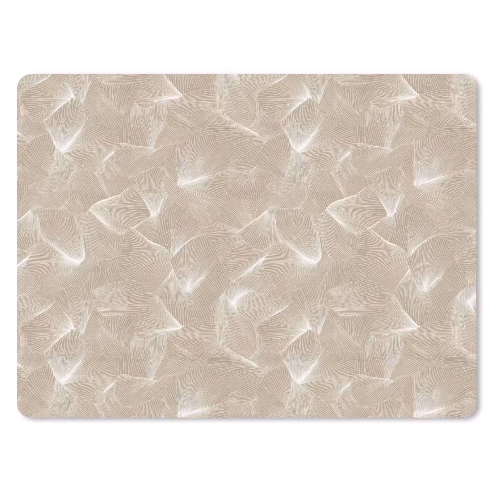 Muismat - Organisch - Textuur - Beige — 1