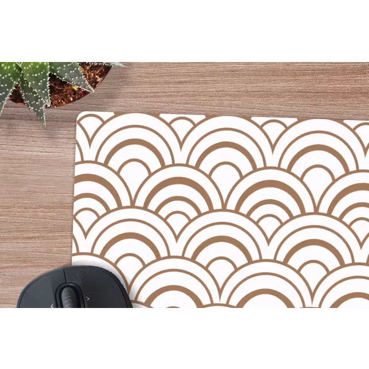 Muismat - Klassiek - Motief - Terracotta — 4