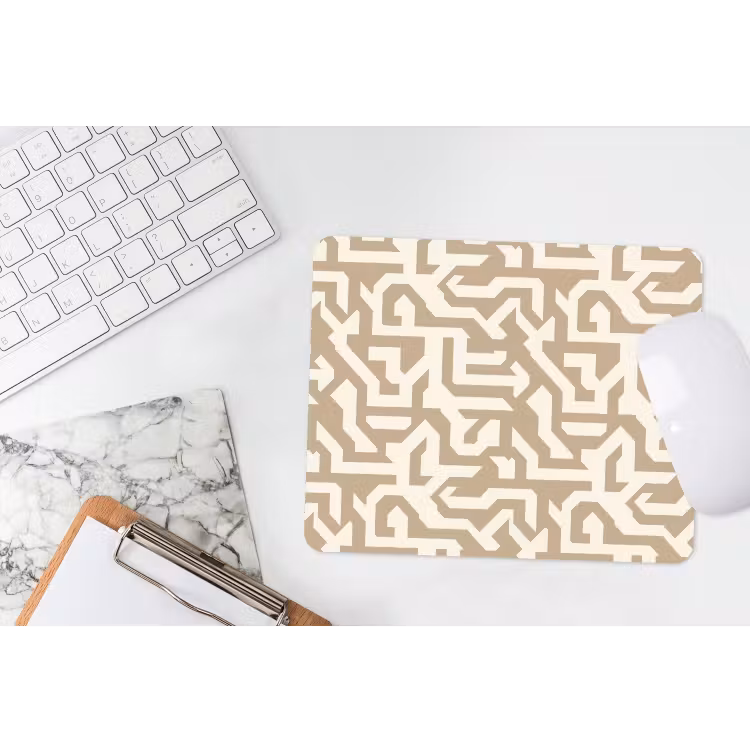 Muismat - Modern - Abstract - Beige — 2