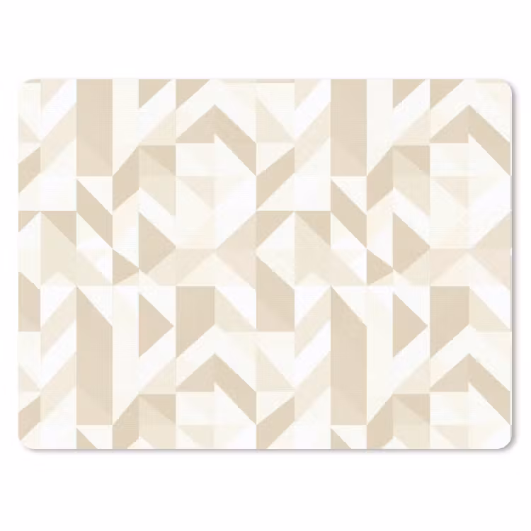Muismat - Modern - Abstract - Beige — 1