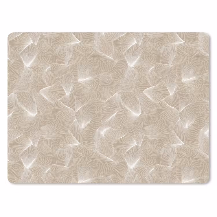 Muismat - Organisch - Textuur - Beige — 1