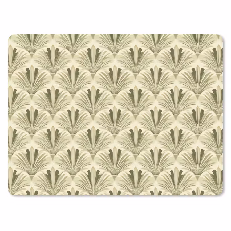 Muismat - Klassiek - Waaier - Groen — 1