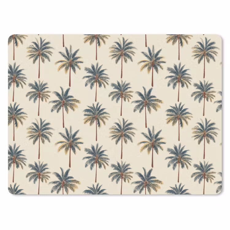 Muismat - Palmbomen - Tropisch - Groen — 1