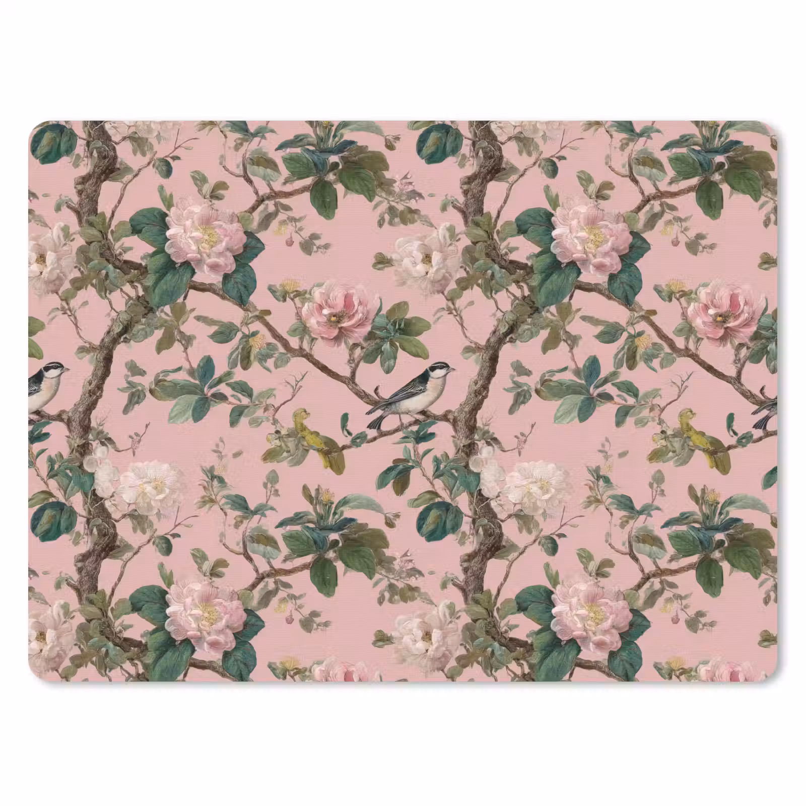 Muismat - Pioenrozen - Botanisch - Vogel — 1