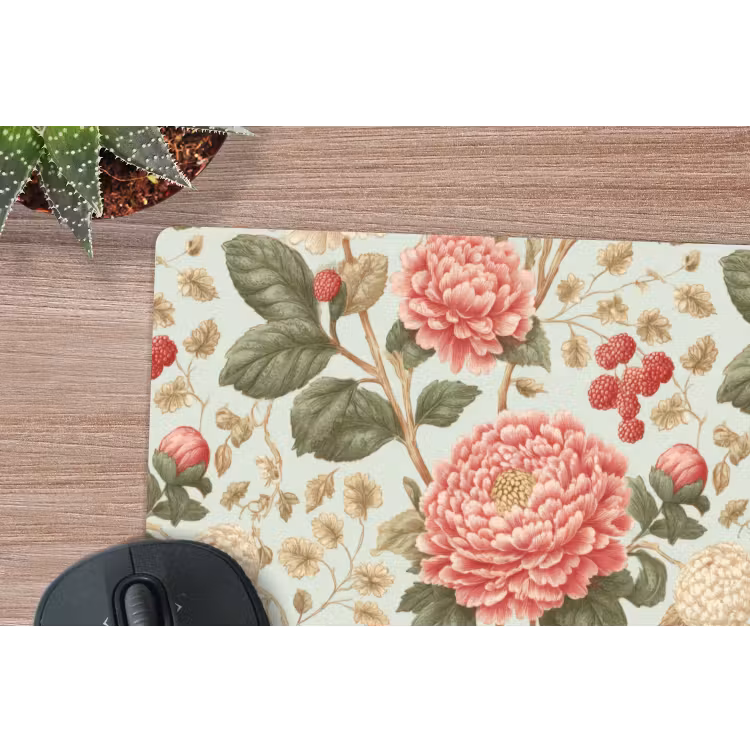Muismat - Klassiek - Botanisch - Veelkleurig — 4