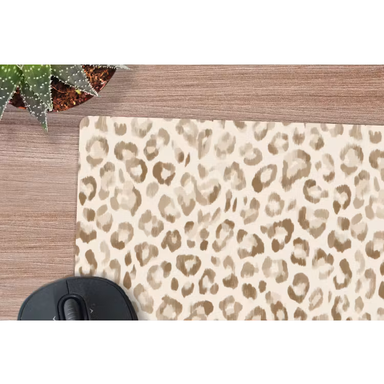 Muismat - Luipaard - Klassiek - Beige — 4