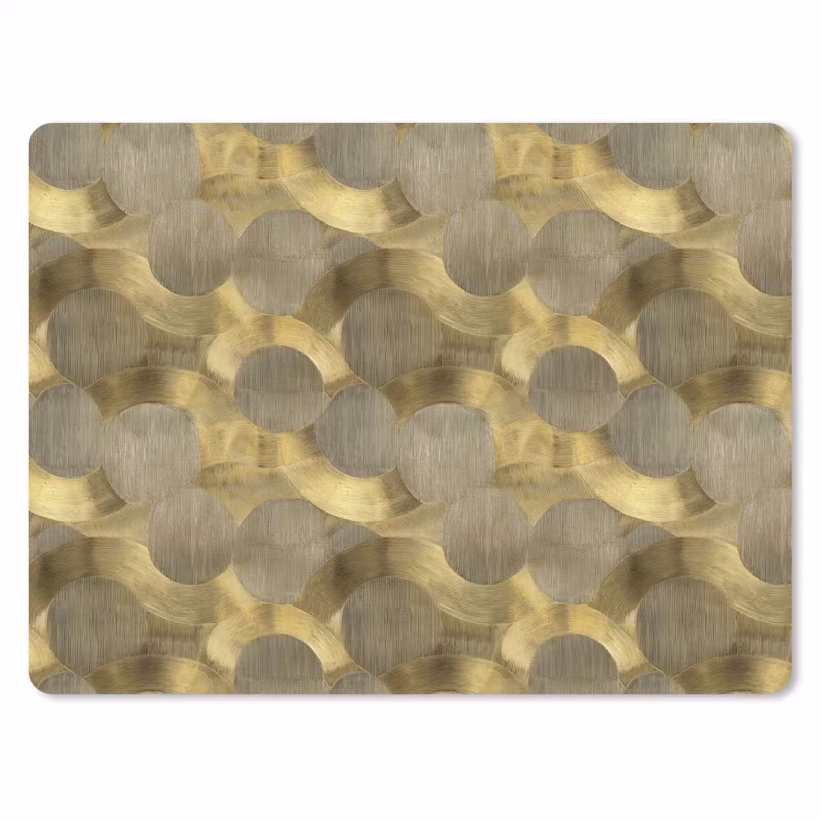 Muismat - Modern - Geometrisch - Goud — 1