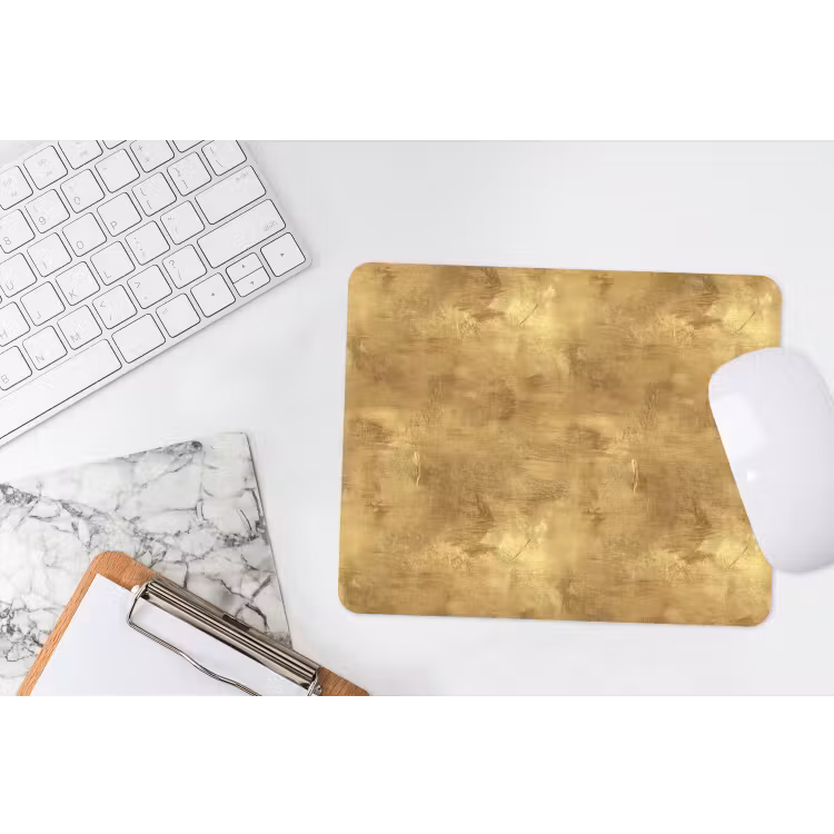 Muismat - Industrieel - Textuur - Goud — 2
