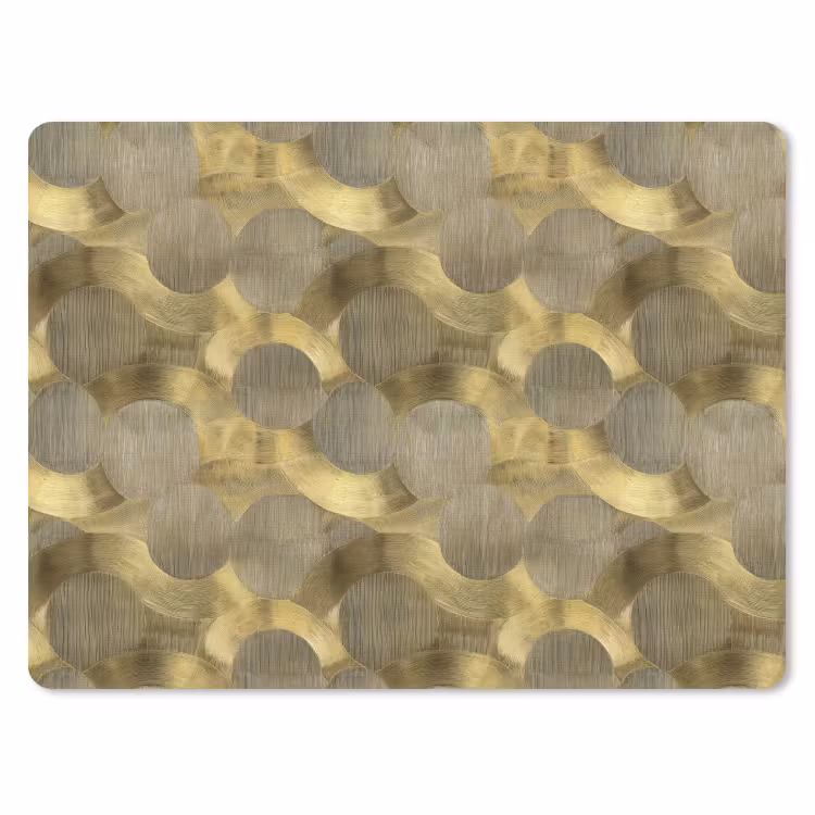 Muismat - Modern - Geometrisch - Goud — 1
