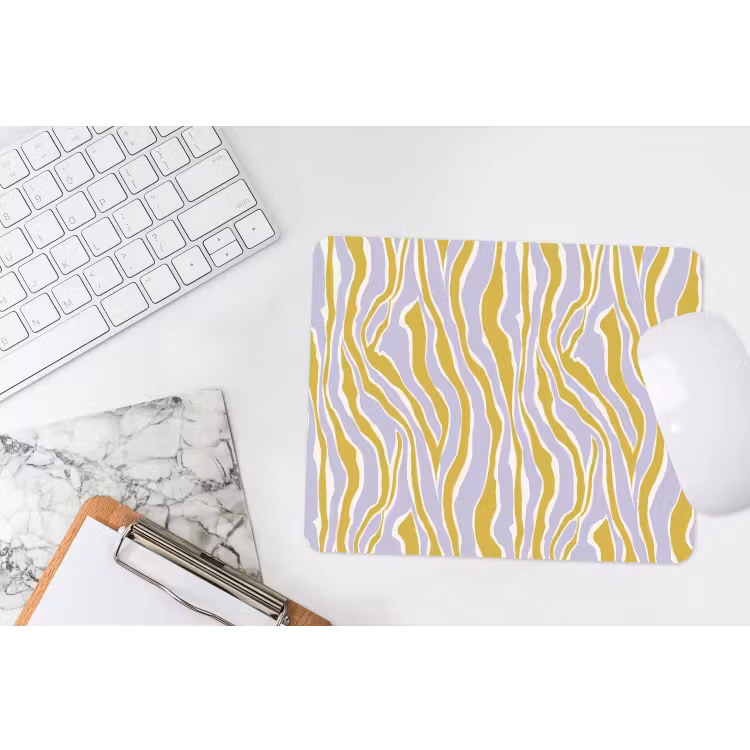 Muismat - Zebra - Modern - Meerkleurig — 2
