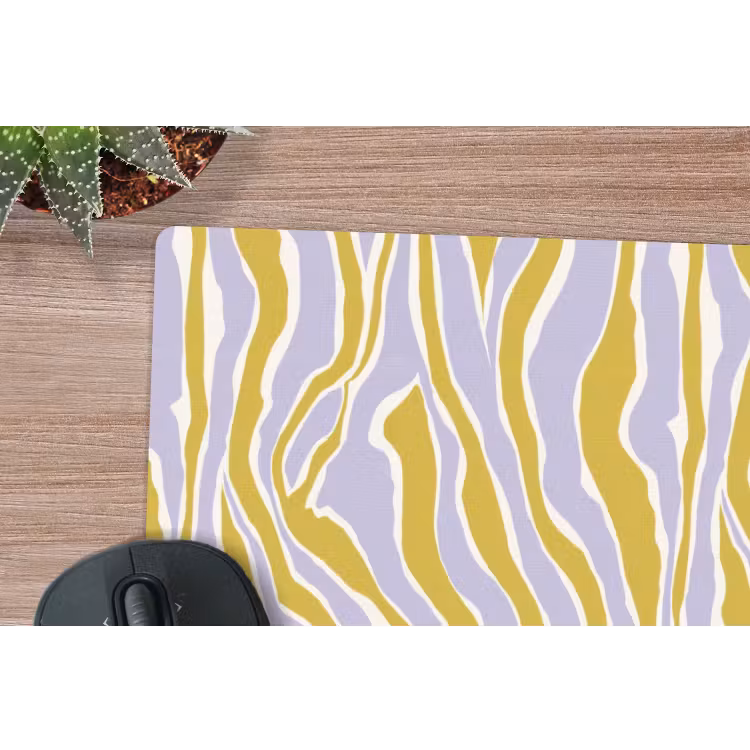 Muismat - Zebra - Modern - Meerkleurig — 4