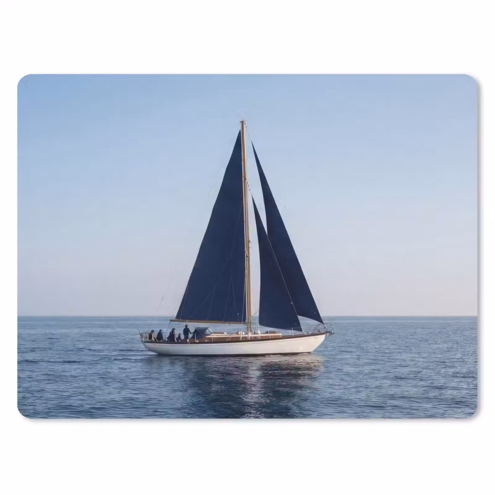Muismat - Zeilboot - Zee - Blauw — 1