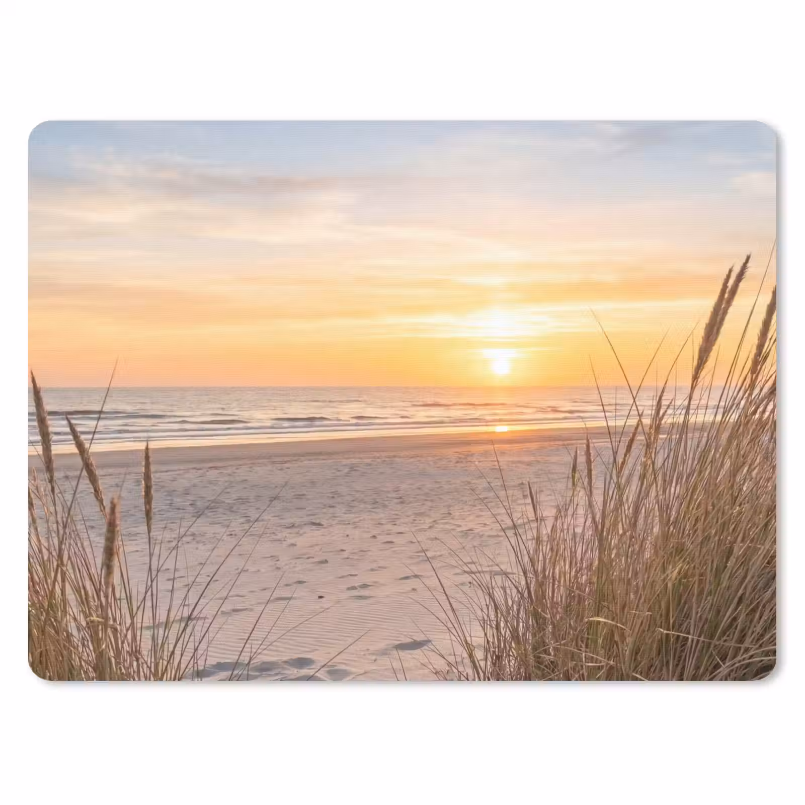 Muismat - Zonsondergang - Duinen - Zee — 1