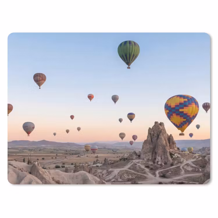 Muismat - Luchtballonnen - Rotsen - Zonsopgang — 1