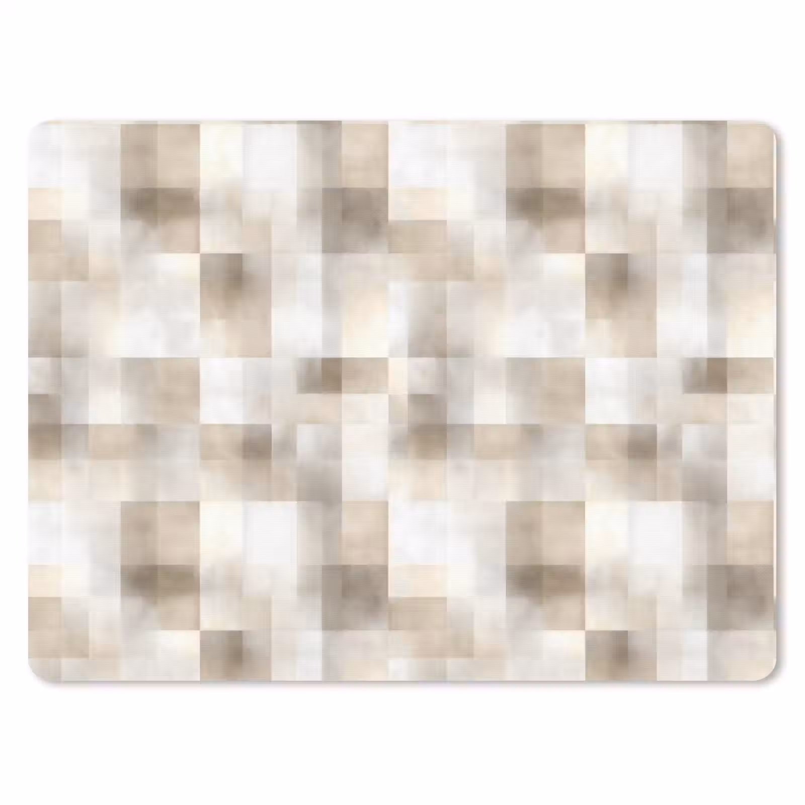 Muismat - Textuur - Linnen - Beige — 1