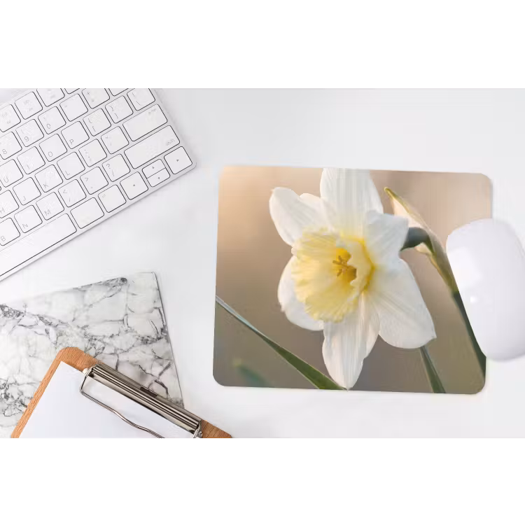 Muismat - Narcis - Bloem - Minimalistisch — 2