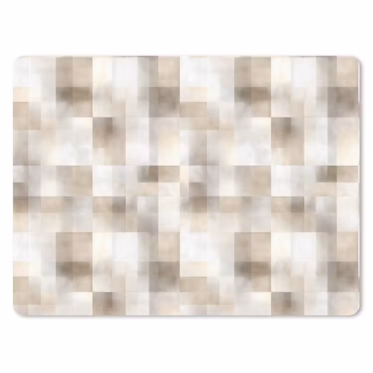 Muismat - Textuur - Linnen - Beige — 1