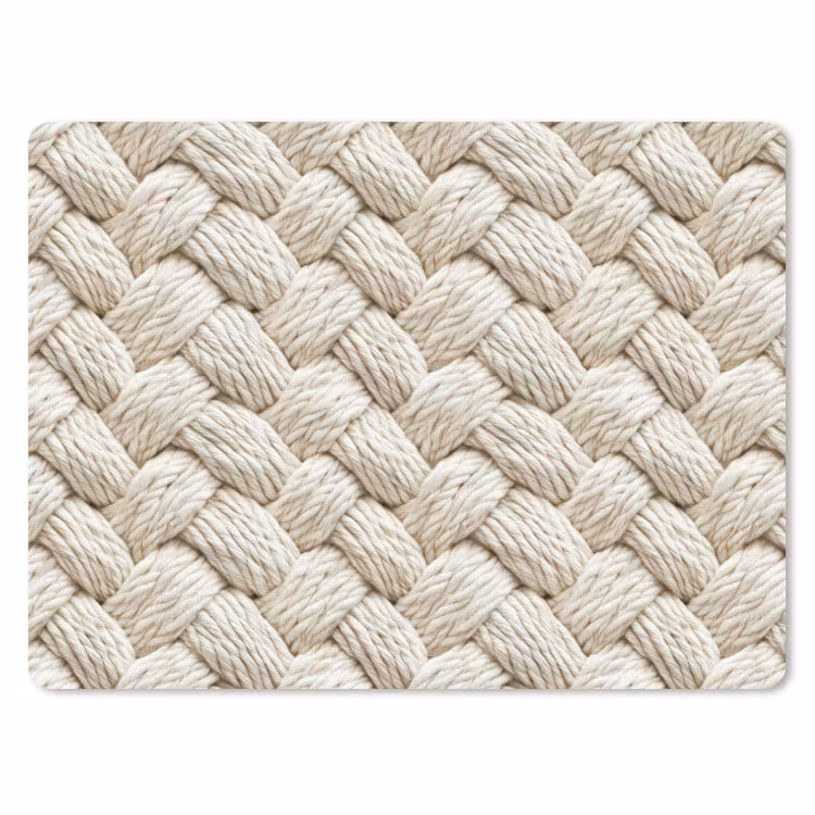 Muismat - Touw - Gebreid - Beige — 1