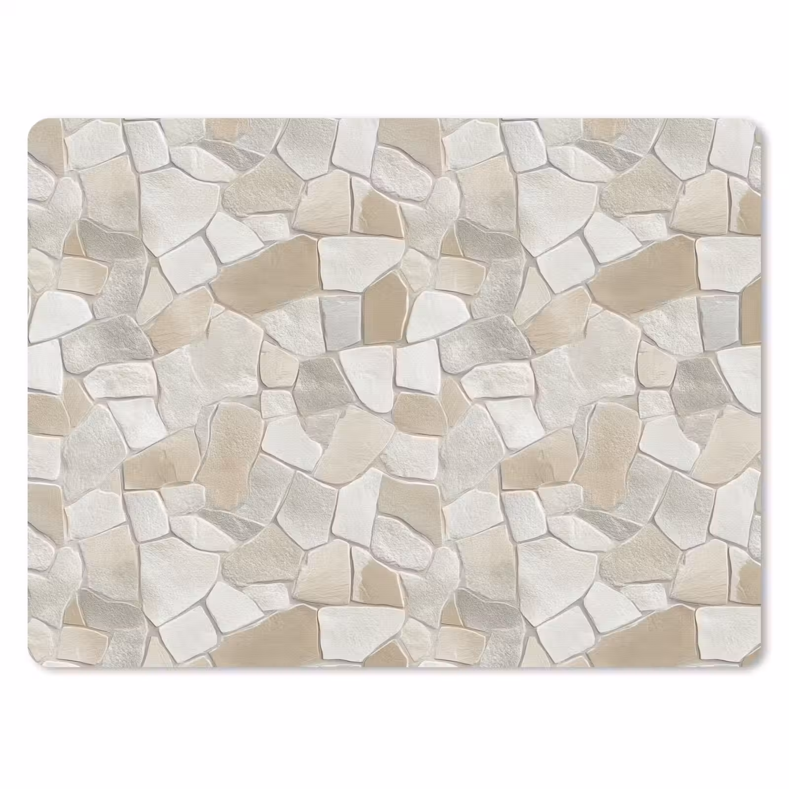 Muismat - Mozaïek - Stenen - Beige — 1