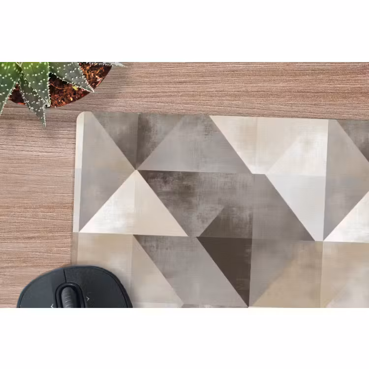 Muismat - Geometrisch - Motief - Aardetinten — 4
